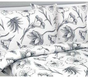 Bellatex Lenjerie de pat din flanel Ibišek, 140 x 220 cm, 70 x 90 cm