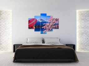 Tablou - cu privire la munte - Japonia (150x105 cm)