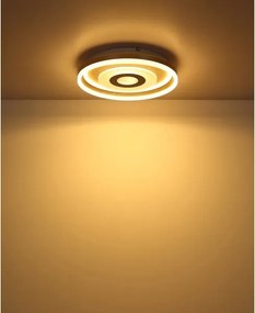 Globo 48571-24 - Plafonieră LED CARDENAS, 24 W, 230 V, 3000 K, diametru 40 cm