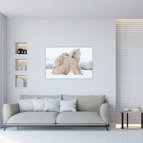 Tablou - Urs polar (90x60 cm)