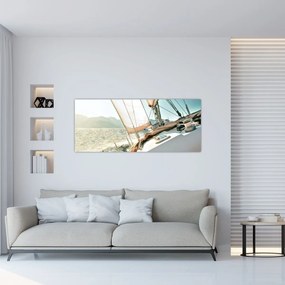 Tablou - Yacht (120x50 cm)