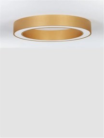 Lustra LED aplicata design modern OPAL 50W aurie