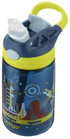 Sticlă pentru copii Contigo Gizmo Flip 420 ml Blue Nautical Space
