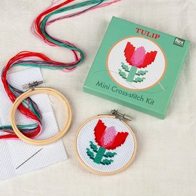 Set creativ Cross-stitch Kit Tulip – Rex London
