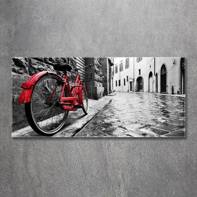 Tablou acrilic Bicicletă roșie