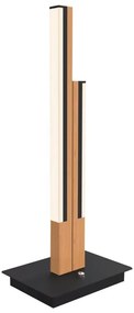 Wofi PALERMO 8031-206 - Lampă de birou LED, 10,5W, 230V, lemn de cauciuc