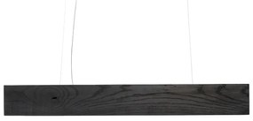 Lustra lemn stejar Rise - black - 100x13x15