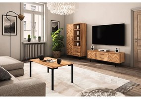 Măsuță de cafea din lemn de stejar 60x80 cm Abies – The Beds