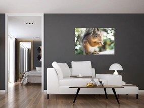 Tablou cu veverița (90x60 cm)