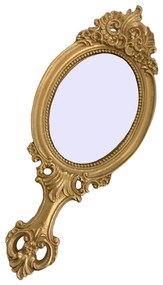 Oglinda de mana EPOQUE, Auriu, 11x26cm