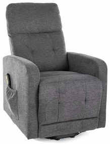 Scaun reclinabil Lennox II, gri