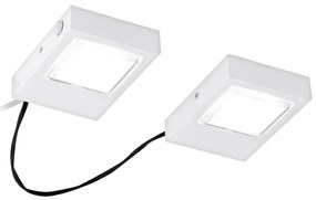 Eglo 94517 - SET 2x Corp de iluminat LED pentru bucatarie LAVAIO 2xLED/3,7W/230V