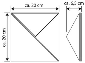 Spot-Light 6710402 - Număr casă solar LED/3x0,1W/2,4V IP44