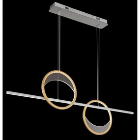 Lustra LED suspendata cu telecomanda design modern UMBRA