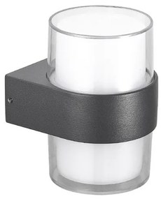 Aplica LED de perete exterior moderna IP54 LARS ROUND 3000K