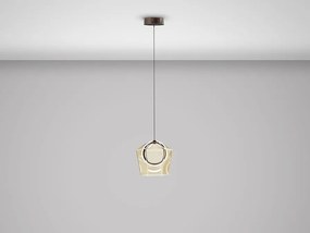 Pendul LED modern design decorativ Ingrid 1L champagne