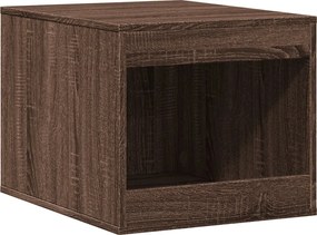 vidaXL Cutie litieră pisici stejar maro 47x59x42 cm lemn prelucrat