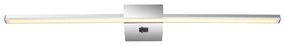 Aplica LED design modern Jaime argintiu, opal