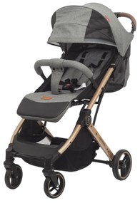 Carucior sport pentru copii, pliere compacta pentru avion cu sistem tip troller CPC-44-gri