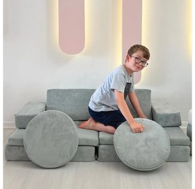 Canapea două locuri Puella (albastru). 1101743