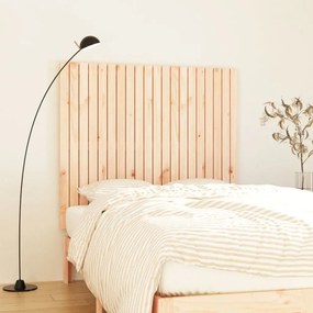 824938 vidaXL Tăblie de pat pentru perete, 127,5x3x110 cm, lemn masiv de pin