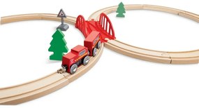 Hape Classic Eight șină de tren