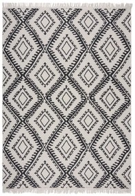 Covor negru-alb 120x170 cm Alix – Flair Rugs