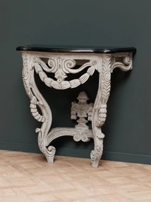 Consola din lemn de mango, cu aspect vintage, Filomena