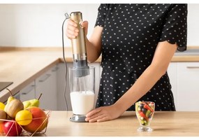 Mixer vertical 4 în 1 1200W/230V oțel inoxidabil/auriu Sencor