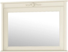 Oglindă lemn masiv Seraphia II 110 x 72 cm - Vanilla