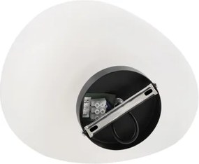 BRILAGI - Plafonieră PEBBLES 1xE27/40W/230V Ø 30 cm neagră