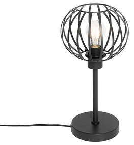 Lampă de masă design negru - Johanna