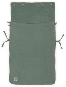 Sac polar pentru scaun auto BASIC KNIT 42x82 cm Ash Green Jollein