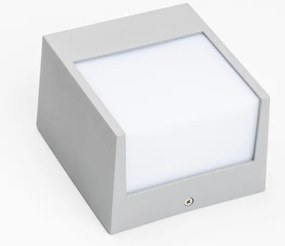 Aplică LED de exterior Brilagi TERNI LED/12W/230V gri IP44