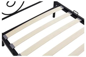 Pat Adaline 90 x 200 cm, negru