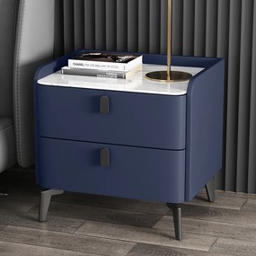 Tumbă modernă pentru dormitor în nuanța de albastru adânc DEPRIMO 41559 - opțiune ideală pentru noptiere elegante și funcționale by Deprimo