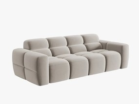 Canapea Lisa 4 locuri catifea L256 cm