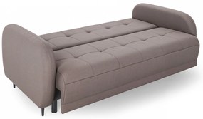 Canapea extensibilă Linda - bej închis catifea Jasmine 25