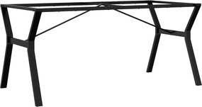vidaXL Picioare masă de sufragerie Y-Frame 160x80x73 cm Oţel