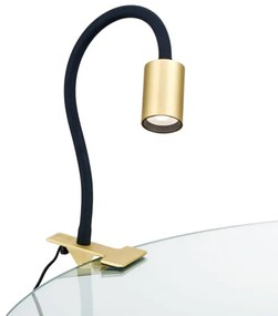 Lampă LED flexibilă de masă cu clemă Orion Str 10-489 KURT LED/5W/230V auriu