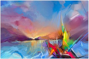 Tablou - Apus de soare (90x60 cm)