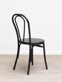 Scaun dining negru din metal Medley