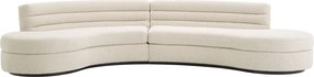 Canapea design modern Lennox, boucle crem 115487 HZ