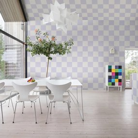 Fototapet, Chess, Lilac, Rebel Walls