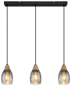 Lustră pe cablu REID 3xE27/15W/230V Globo 15706-3H