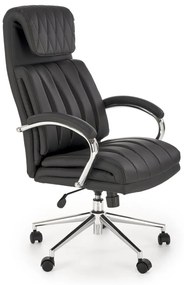 Scaun de birou Romano negru H121 cm