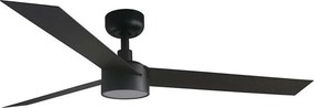 FARO 34291WT1S - Ventilator LED dimabil CRUISER L 18W/230V CCT Ø 132 cm, negru, WT + telecomandă