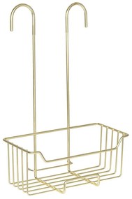WENKO 25937100 - Coș de duș MILO 25x36 cm, inox/auriu/transparent