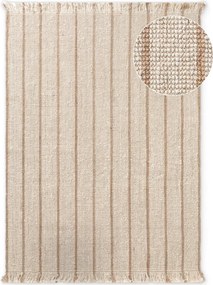 Covor crem țesut manual din iută 160x230 cm Harvest Sierra – Elle Decoration