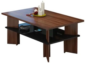 Masă de cafea Velvet 2 (prun + Negru lucios). 780035